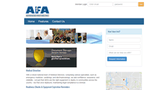 Desktop Screenshot of afa.onlineoversight.com